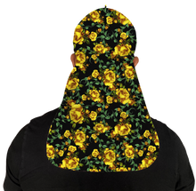  Yellow Floral Silky Durag